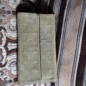 Sale Authentic Louis Vuitton Monogram Mini Lin Wallet.